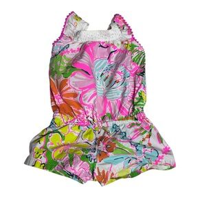 Lilly Pulitzer For‎ Target Mini Maliah
Romper 12 Months Beachy Bright Pink